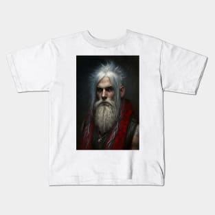 Emo Santa Clause Kids T-Shirt